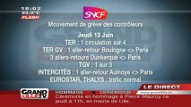 Grève SNCF: trafic fortement perturbé