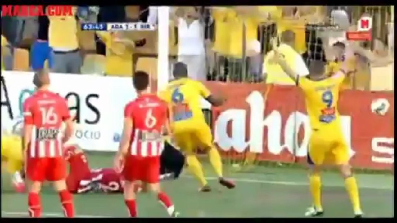 Alcorcón 1-1 Girona (Gol de Miguélez) LIGA ADELANTE