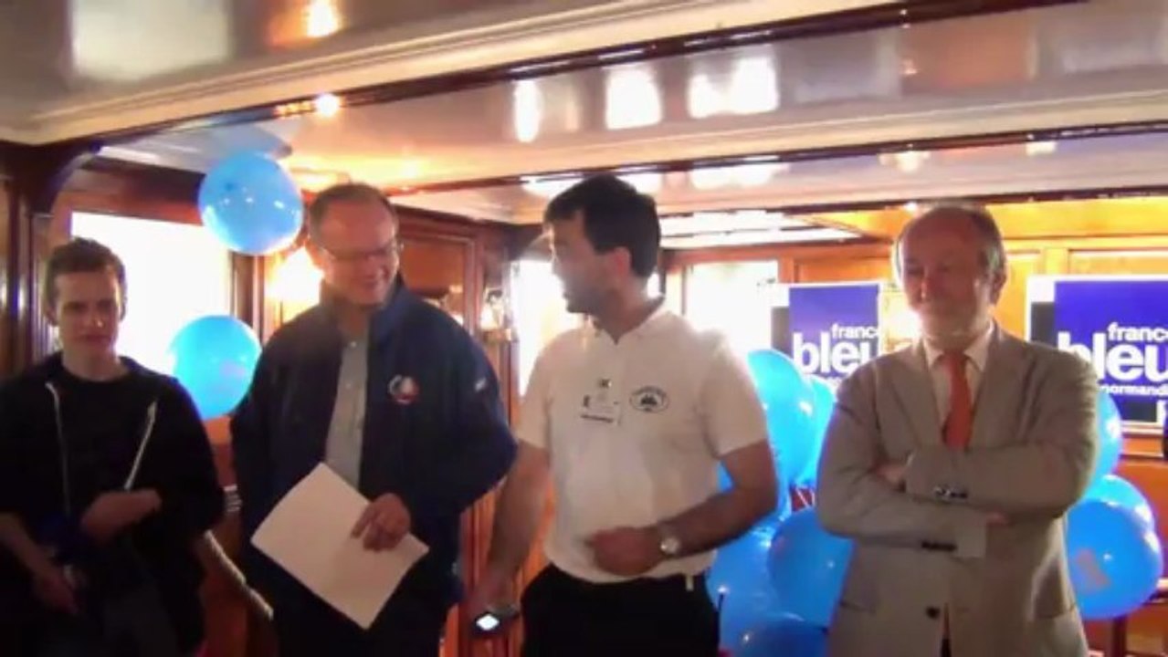 Remise des prix sur le Belem - France Bleu
