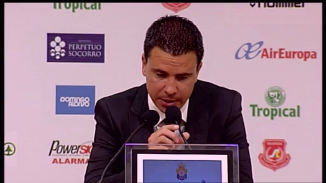 Rueda de Prensa Sergio Lobera - Playoff de Ascenso - UD Las Palmas vs UD Almeria (1-1)