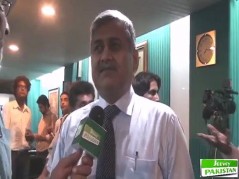 Mohammad Yaseen,talking with Jeevey Pakistan News on Budget Speech in LCCI Lahore.