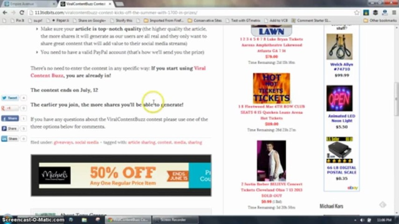 viralcontentbuzz $1700 Article Contest