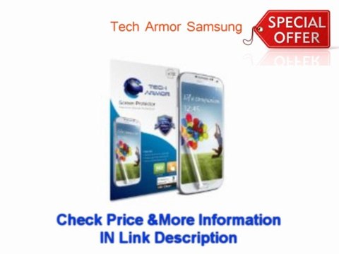 $$ 2013 Best Sale Tech Armor Samsung Galaxy S4 SIV Premium High Definition (HD) Clear Screen Protectors with Lifetime Replacement Warranty [3-Pack] - Retail Packaging Deals