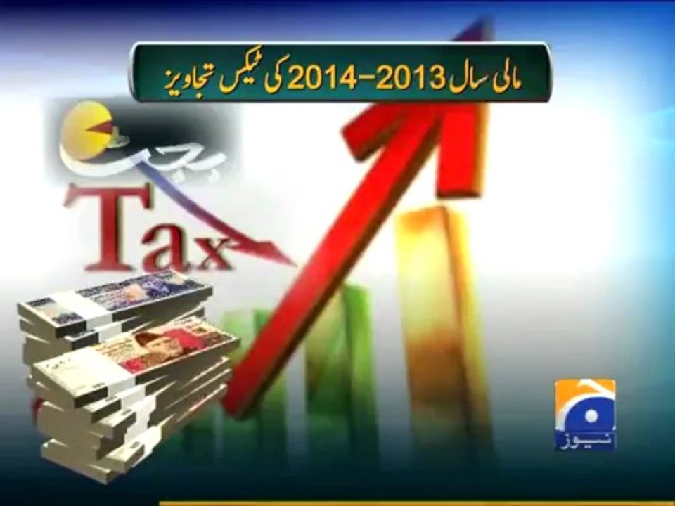 Geo Reports-Tax Proposals-12 Jun 2013