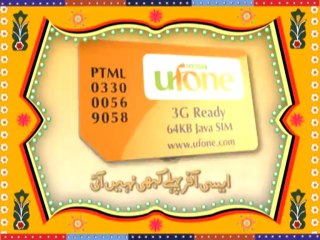 Ufone FREE SIM & Recharge Offer - TV Ad