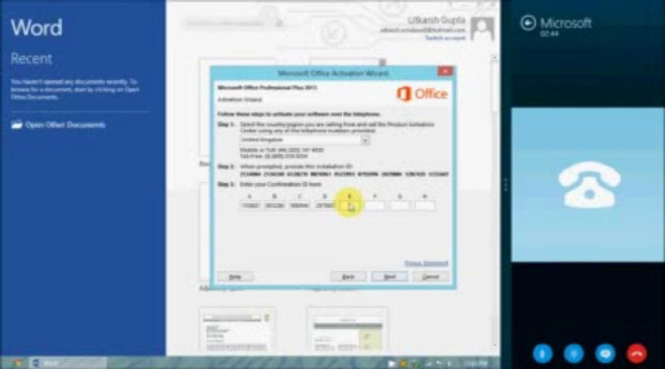 Microsoft Office 2013 (OFFICE15) Permanent Activation