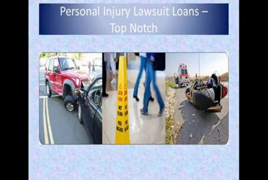 Settled Personal Injury Lawsuit Loans