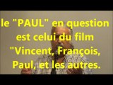 LA CHANSON DE PAUL (ce soir je bois) Reggiani  par Giorgio