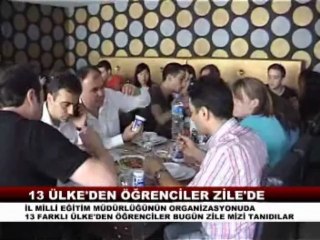 13 FARKLI ÜLKE DEN GELEN ÖĞRENCİLER 2 HAFTADIR TOKAT TA