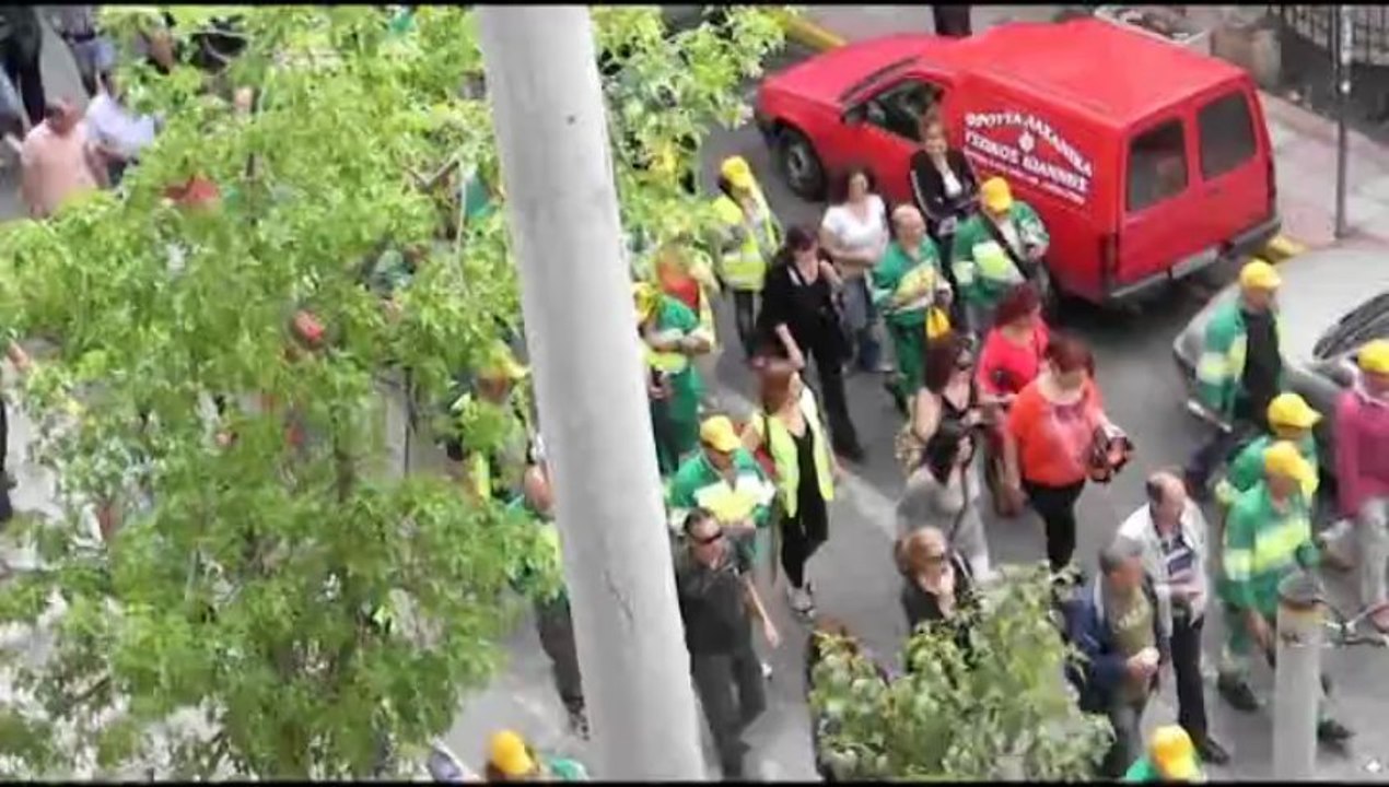 Για 3η συνεχόμενη μέρα η Χαλκίδα διαμαρτύρεται για το λουκέτο στην ΕΡΤ