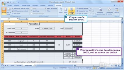 Comment utiliser le zoom avec Excel 2007 ?