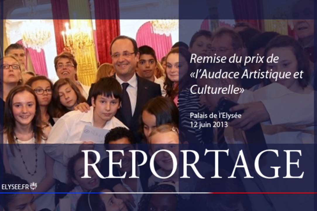 [EXCLUSIF] Témoignages lors de la remise du Prix de l'Audace artistique et culturelle