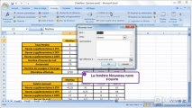Comment insérer des menus avec des listes prédéfinies avec Excel 2007 ?
