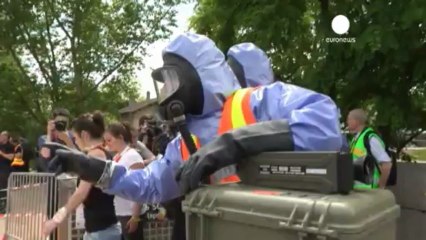 Lyon'da felaket senaryosu hayata geçirildi