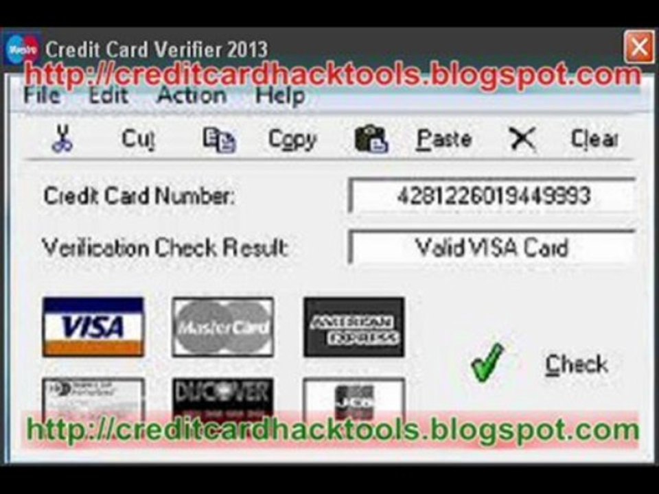 Credit Card Verifier 2013