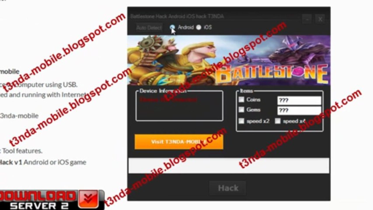Battlestone Hack Android iOS Coins Gems No Root
