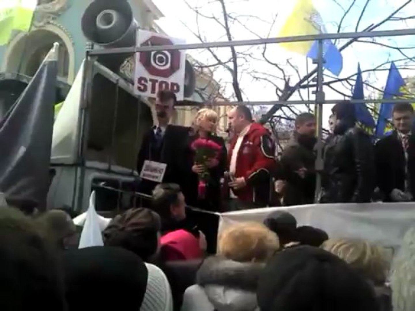 ⁣Виступ Данилюка на акції 02,04,13 коло ВР України