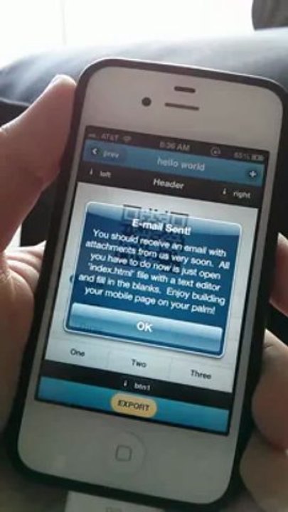 [M.WIZ] Building a Mobile Website Template on your iPhone!