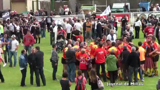 Rugby : Millau-Bergerac (2e mi-temps)