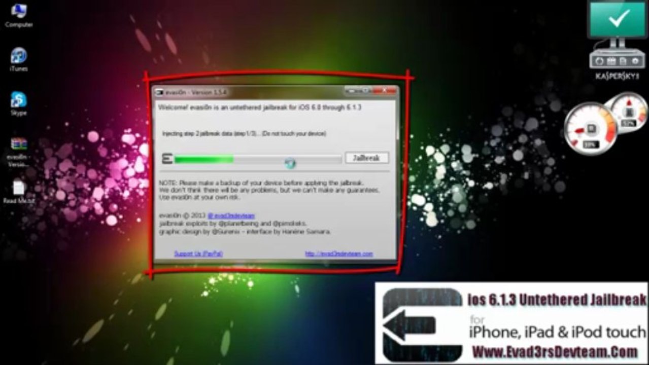Untethered Jailbreak iOS 6.1.3 Link + Tutorial