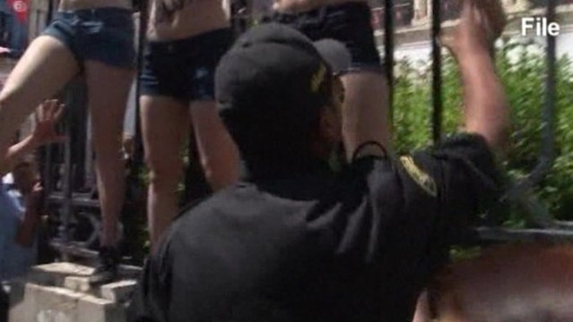 Femen activists jailed for topless Tunisia protest