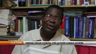 Nigeria holds funeral for author Chinua Achebe