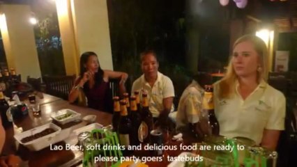 Staff Party of Villa Maly, Kamu Lodge and Nava Mekong