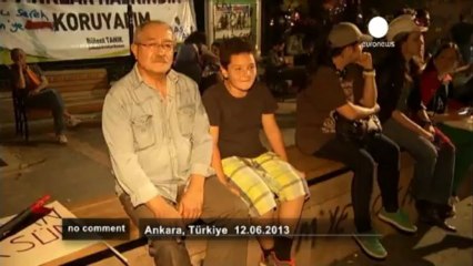 Another night of unrest in Ankara - no comment