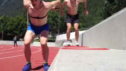 exercice tiré d'une séancede Pliométrie