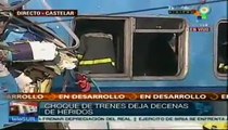 Argentina: sin cifra oficial de muertos y heridos por choque de trenes