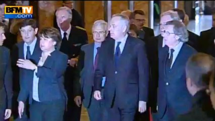 Hommage à Pierre Mauroy à l'hôtel de ville de Lille - 13/06