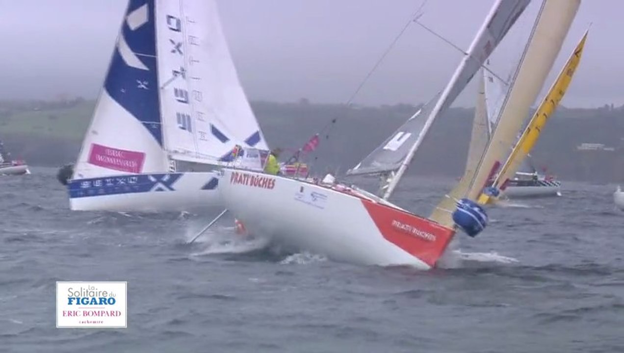 La Solitaire du Figaro - Eric Bompard cachemire - Départ sous haute tension