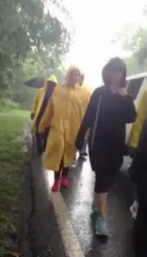 Universitarios llevan 105 de los 400 kilómetros de caminata de Barquisimeto a Caracas