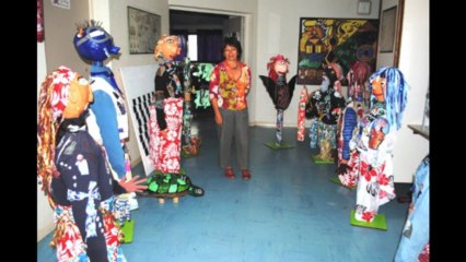 ATELIER PAPIER MACHE LYCEE AGRICOLE  Structures géantes