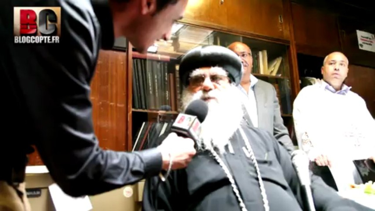 Amba Pakhomios interviewé par BlogCopte au sujet de la situation des Coptes de France
