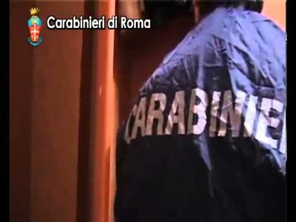 Roma - Ordinanze per operazione antidroga (13.0...