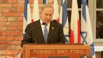 Netanyahu opens Holocaust exhibition at Auschwitz museum