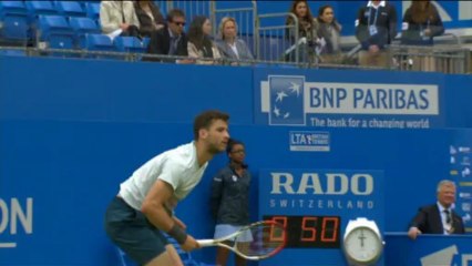 Queen's - Nouvelles balles pour Dimitrov