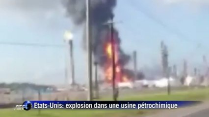 USA: explosion d'une usine pétrochimique en Louisiane