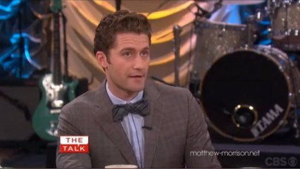 Matthew Morrison on The Talk - June 13 2013