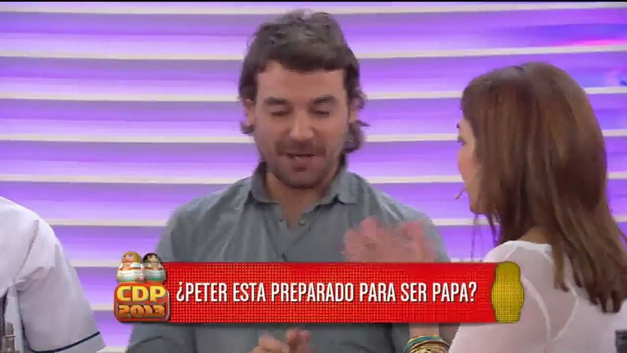 Peter Alfonso cambio pañales