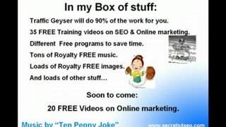 Free search engine optimization lessons 1/20