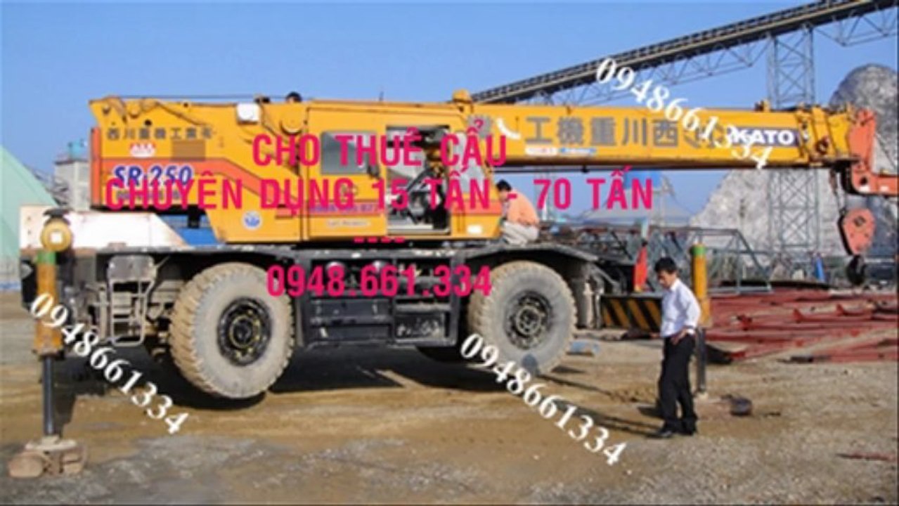 Cho Thuê Cẩu Chuyên Dụng 15 Tấn Gọi 0948661334