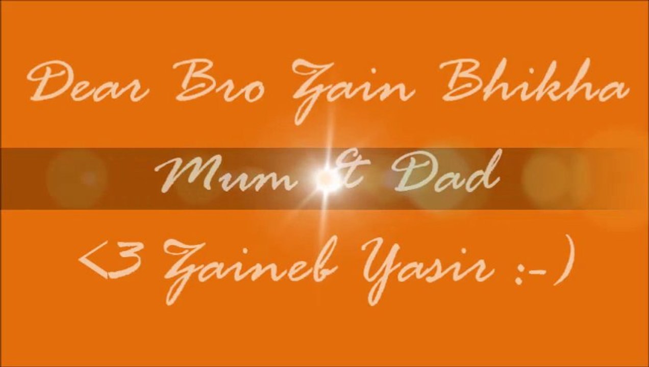 Zain Bhikha Mum & Dad ♥ZY♥