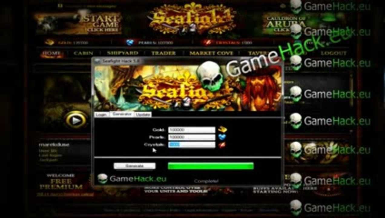 Seafight Pearl Hack Pirater ( FREE Download ) June - July 2013 Update
