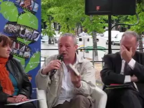 Dominique Lin, le 8 juin 2013 au Festival du livre de Marseille