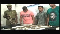Huge arms consignment seized, three held in Assam