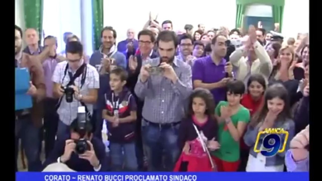 Corato | Renato Bucci proclamato sindaco