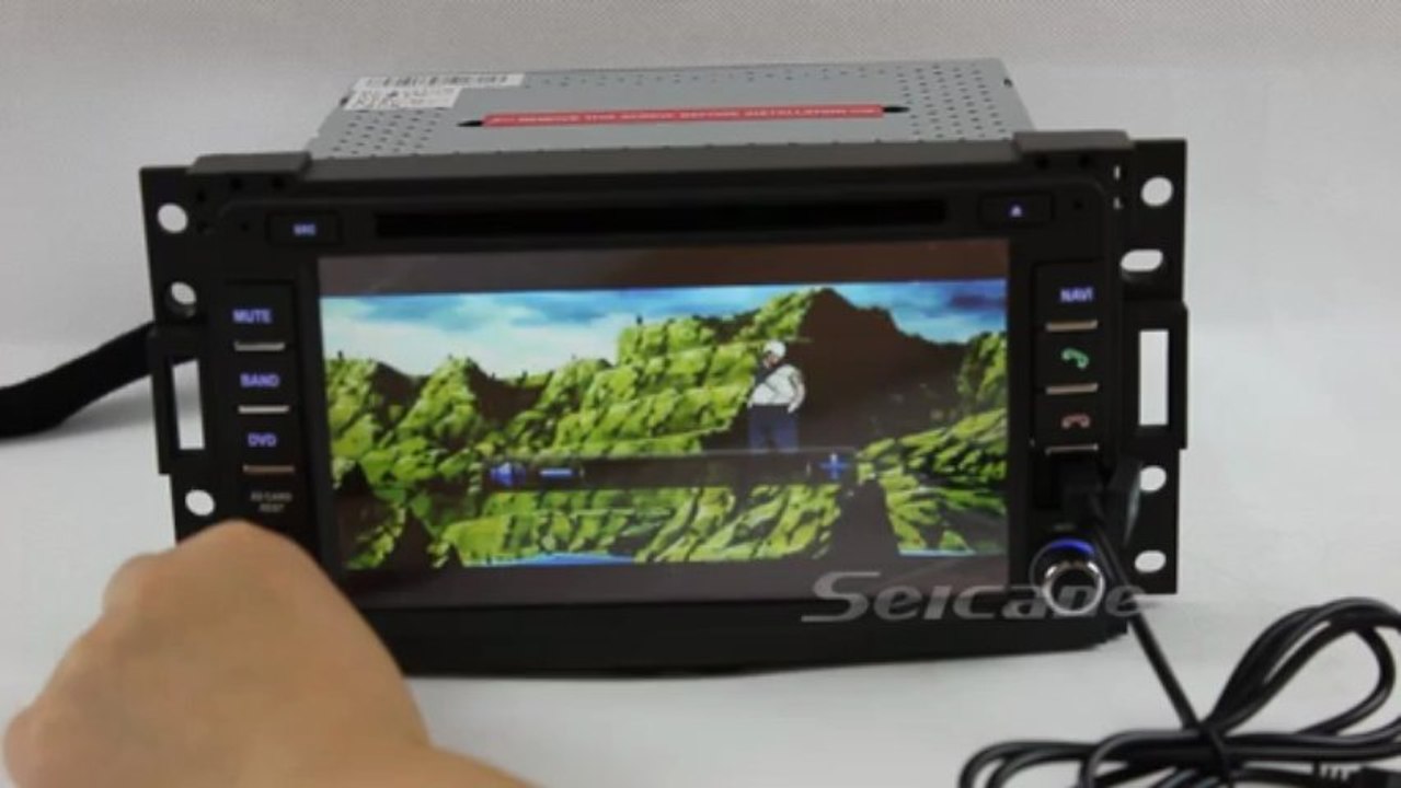 upgrade install GPS Navigation System Radio for Hummer H3 2006 2007 2008 2009