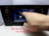 Aftermarket BMW E90 DVD Player Head unit BMW 3 Series E90 GPS Navigation